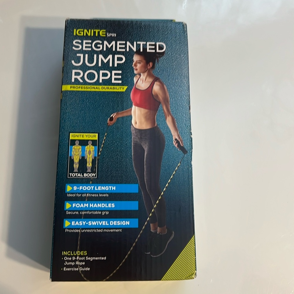 Ignite SPRI, segmented jump rope NIB